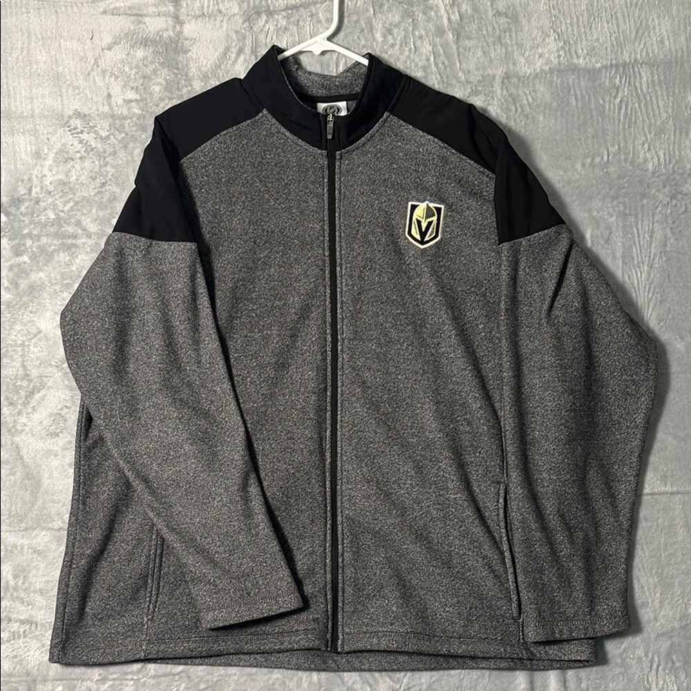 NHL Las Vegas Golden Knights Hockey Full Zip Soft Fleece Jacket Size 2X